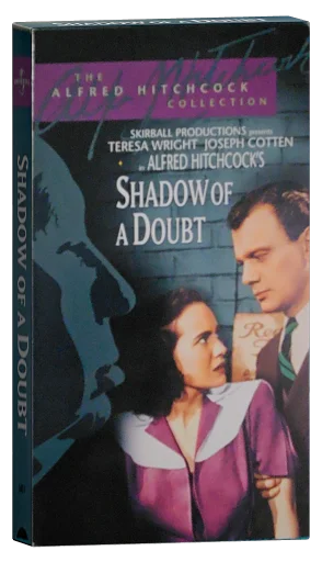 Shadow of a Doubt VHS cover