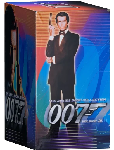 The James Bond Collection Volume 2 VHS cover