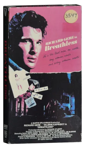 Breathless VHS, Vestron Video