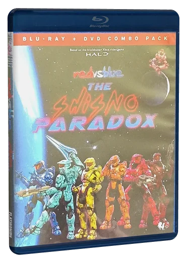 Red vs. Blue: The Shisno Paradox Blu-ray cover