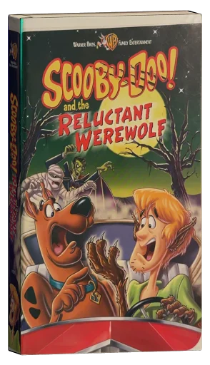 Scooby-Doo! and the Reluctant Werewolf VHS, Warner Bros. Home Entertainment