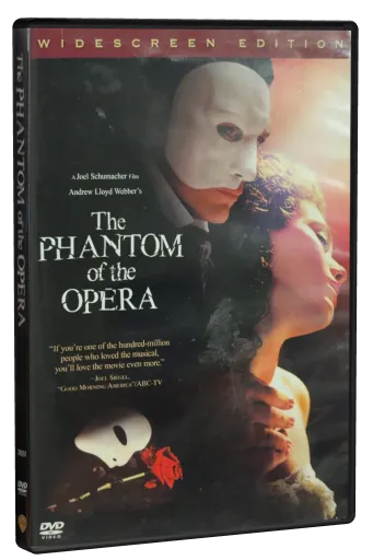 The Phantom of the Opera DVD, Warner Home Video