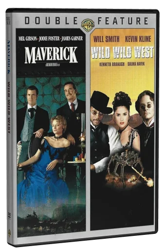 Double Featrue Mavrick and Wild Wild West (2008)