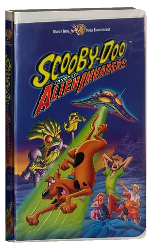 Scooby-Doo Alien Adventures VHS cover