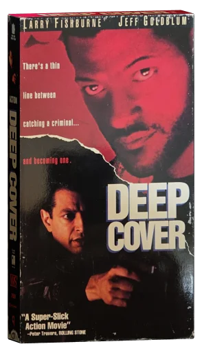 Deep Cover VHS, New Line Cinema