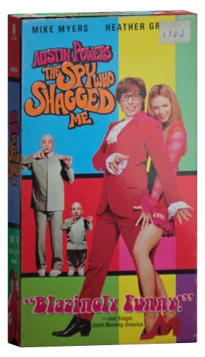 Austin Powers: The Spy Who Shagged Me VHS, New Line Home Video