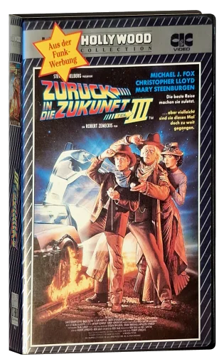 Back to the Future Part III VHS, CIC Video