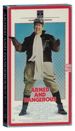 Armed and Dangerous VHS, RCA/Columbia Pictures Home Video