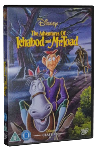 The Adventures of Ichabod and Mr. Toad DVD, Walt Disney Home Video