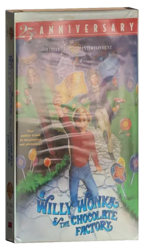Willy Wonka & the Chocolate Factory VHS, Warner Home Video