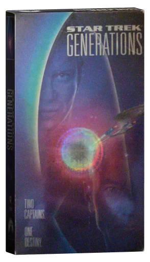 Star Trek: Generations VHS, Paramount