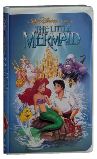 The Little Mermaid VHS, Walt Disney Home Video