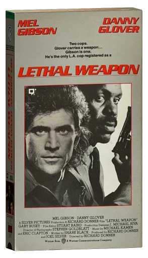 Lethal Weapon VHS, Warner Home Video
