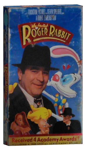 Who Framed Roger Rabbit VHS, Touchstone Home Video