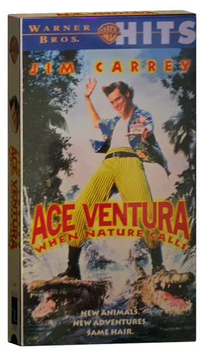 Ace Ventura: When Nature Calls VHS, Warner Bros.
