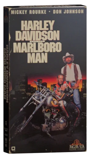 Harley Davidson and the Marlboro Man VHS, MGM/UA Home Video