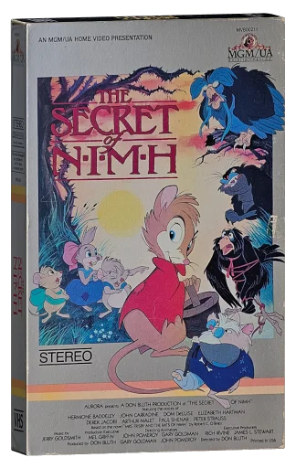 The Secret of NIMH VHS, MGM/UA Home Video