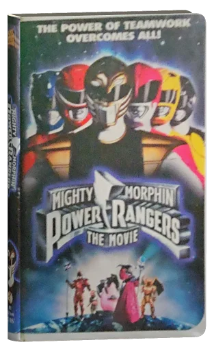 Mighty Morphin Power Rangers: The Movie VHS, Fox Video