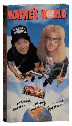 Wayne's World VHS, Paramount Home Video