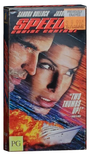 Speed 2: Cruise Control VHS, 20th Century Fox Home Entertainment