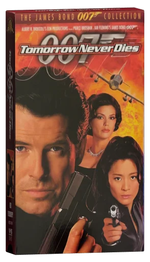 Tomorrow Never Dies VHS, MGM/UA Home Entertainment