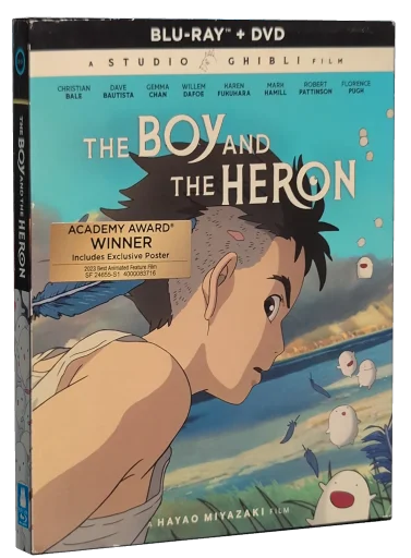 The Boy and the Heron Blu-ray, GKIDS