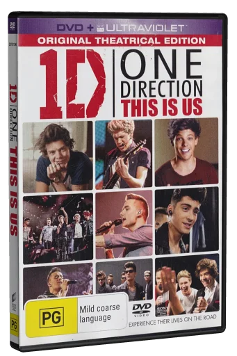 One Direction: This Is Us DVD, Sony Pictures Home Entertainment Australia