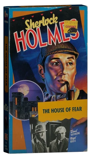 Sherlock Holmes: The House of Fear VHS cover