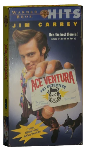 Ace Ventura: Pet Detective VHS, Warner Bros.