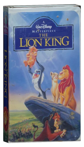 The Lion King VHS, Walt Disney Home Video
