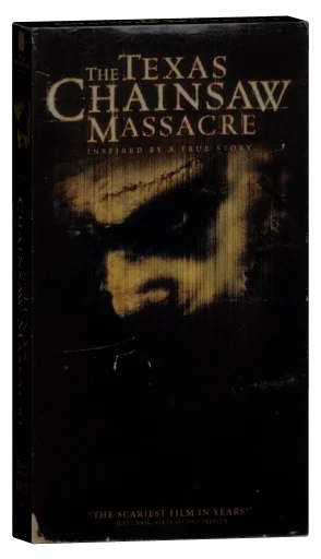 The Texas Chainsaw Massacre VHS, New Line Home Entertainment
