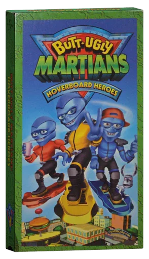 Butt-Ugly Martians VHS cover
