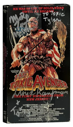 The Toxic Avenger VHS, Lightning Video