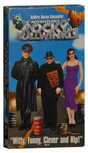 The Adventures Of Rocky And Bullwinkle VHS, Universal