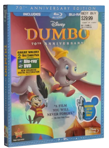 Dumbo Blu-ray, Walt Disney Studios Home Entertainment