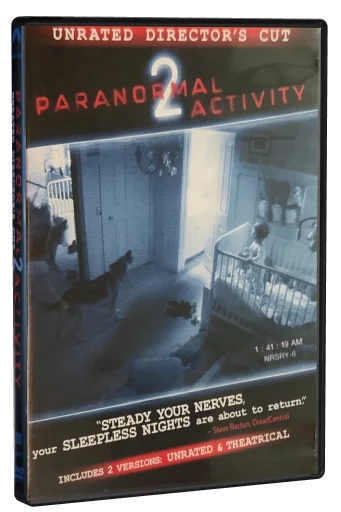 Paranormal Activity 2 DVD, Paramount Pictures