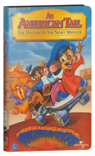An American Tail: The Mystery of the Night Monster VHS cover