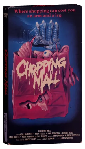 Chopping Mall VHS cover