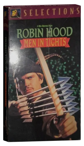 Robin Hood: Men in Tights VHS, 20th Century Fox