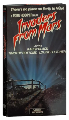 Invaders from Mars VHS, Video Treasures