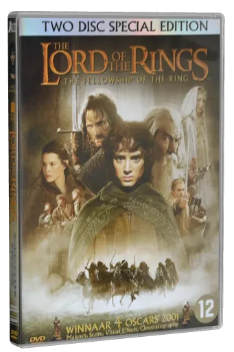 The Lord of the Rings: The Fellowship of the Ring DVD, A-Film