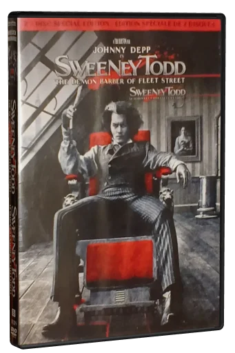 Sweeney Todd: The Demon Barber of Fleet Street DVD, DreamWorks