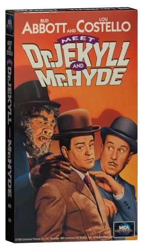 Abbott and Costello Meet Dr. Jekyll and Mr. Hyde VHS, MCA Universal Home Video