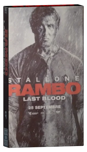 Rambo: Last Blood VHS cover