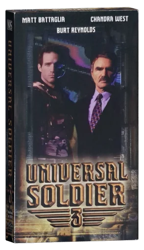Universal Soldier III: Unfinished Business VHS, Motion International