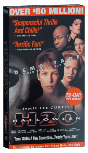 Halloween H20: 20 Years Later VHS, Dimension Home Video