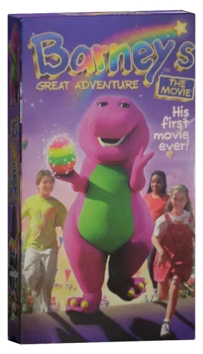 Barney's Great Adventure VHS, PolyGram Video