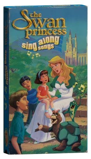 The Swan Princess Sing Along Songs VHS cover