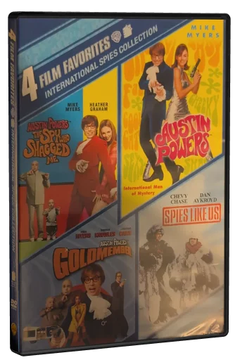 4 film favorites DVD cover