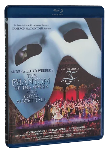 The Phantom of the Opera at the Royal Albert Hall Blu-ray cover